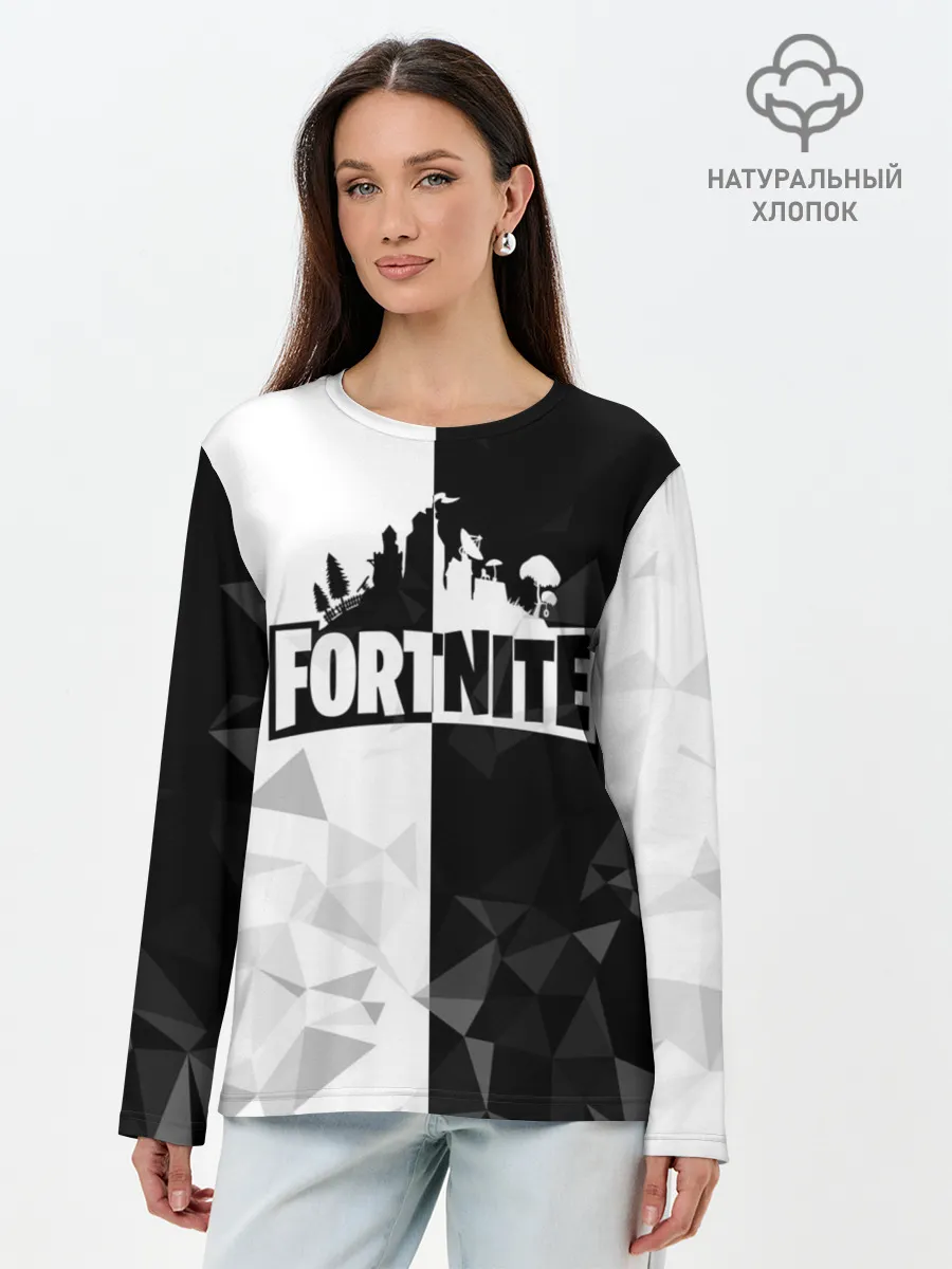 Лонгслив женский. Хлопок / ФОРТНАЙТ | FORTNITE