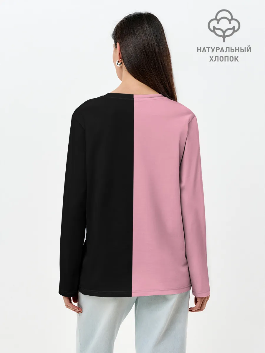 Лонгслив женский. Хлопок / BLACKPINK