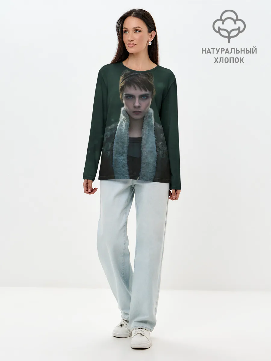 Лонгслив женский. Хлопок / Carnival Row