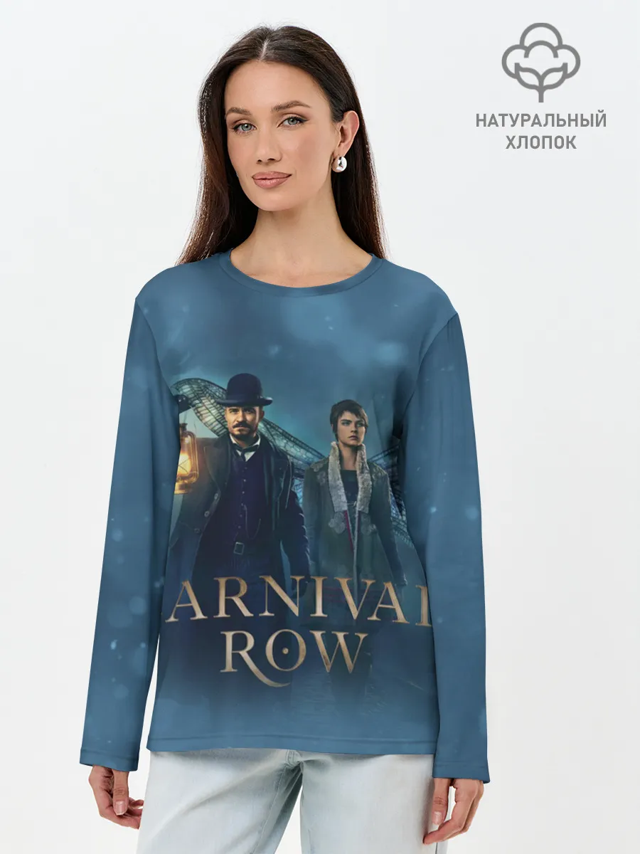 Лонгслив женский. Хлопок / Carnival Row