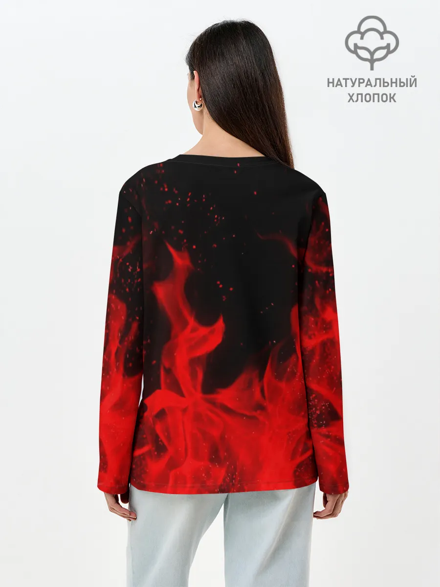 Лонгслив женский. Хлопок / СЕРИАЛ ВЕДЬМАК