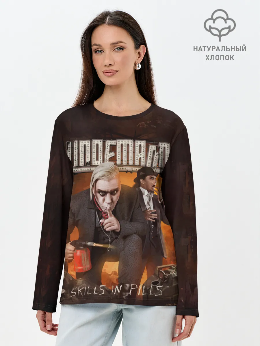 Лонгслив женский. Хлопок / LINDEMANN