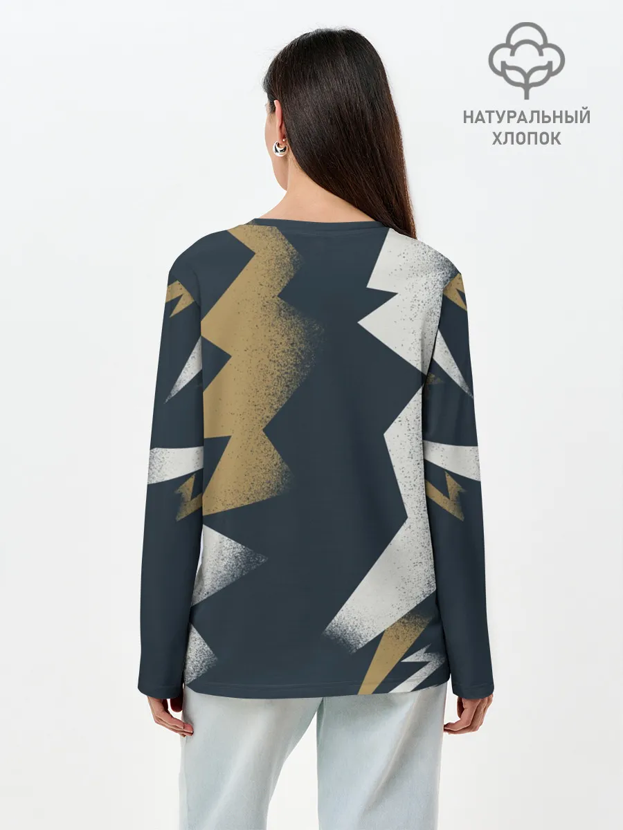 Лонгслив женский. Хлопок / Real PreMatch