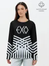 Лонгслив женский. Хлопок / EXO