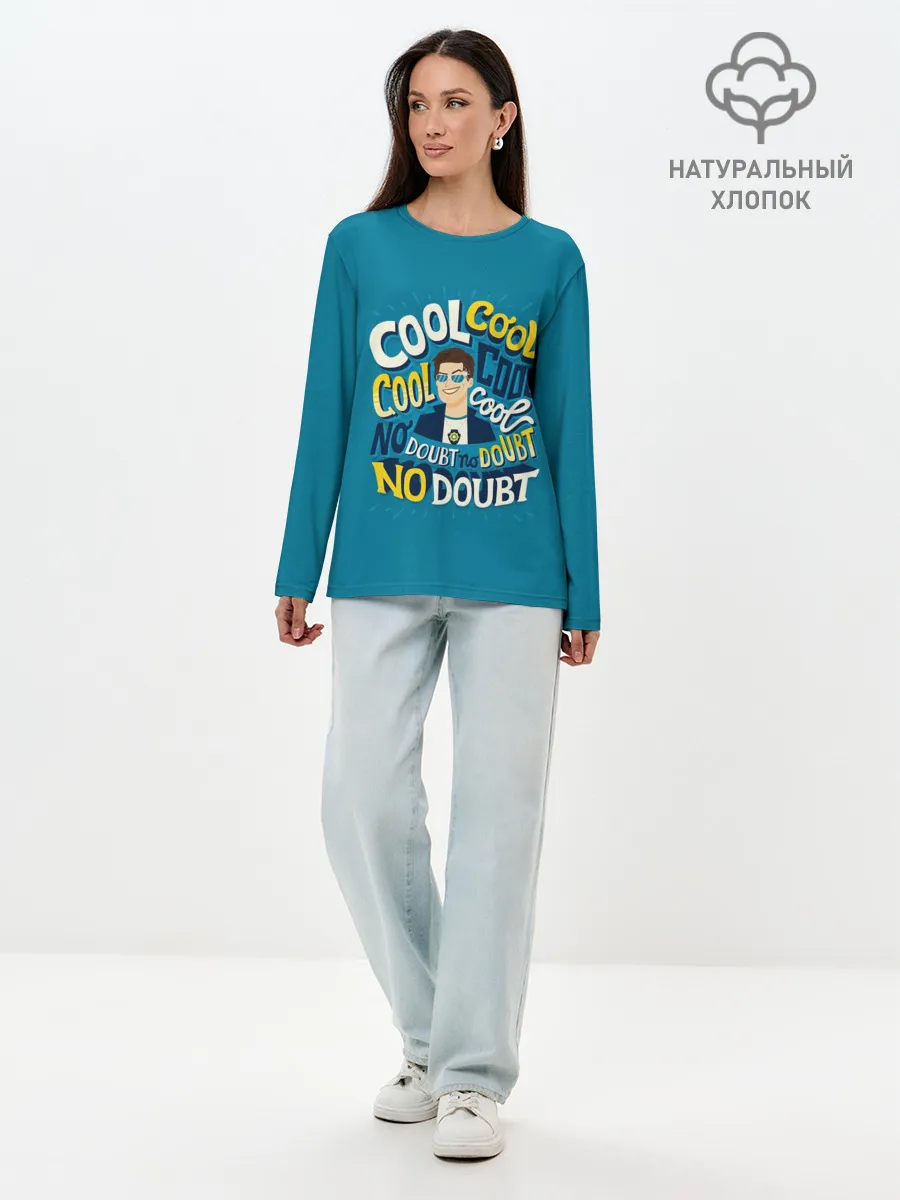 Лонгслив женский. Хлопок / Brooklyn Nine-Nine. Jake