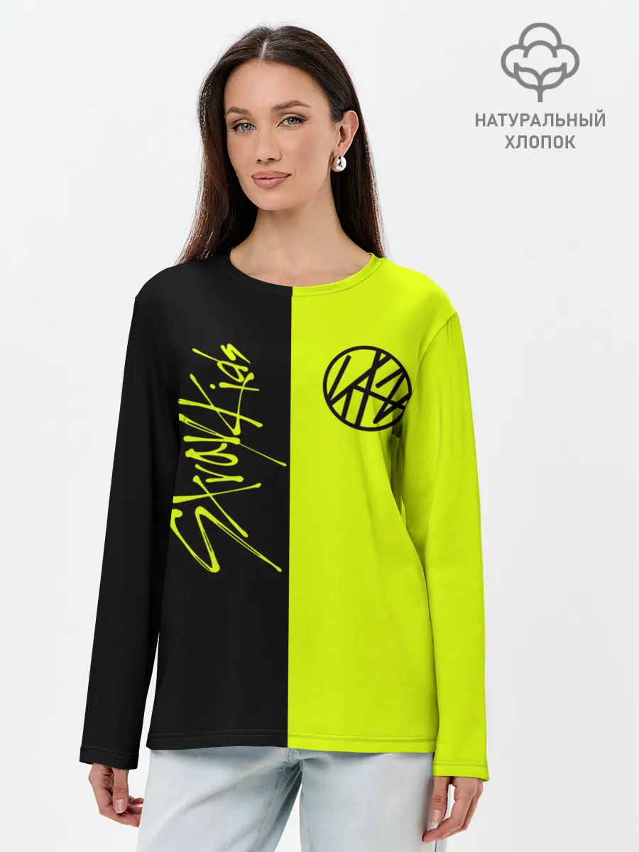 Лонгслив женский. Хлопок / Stray Kids