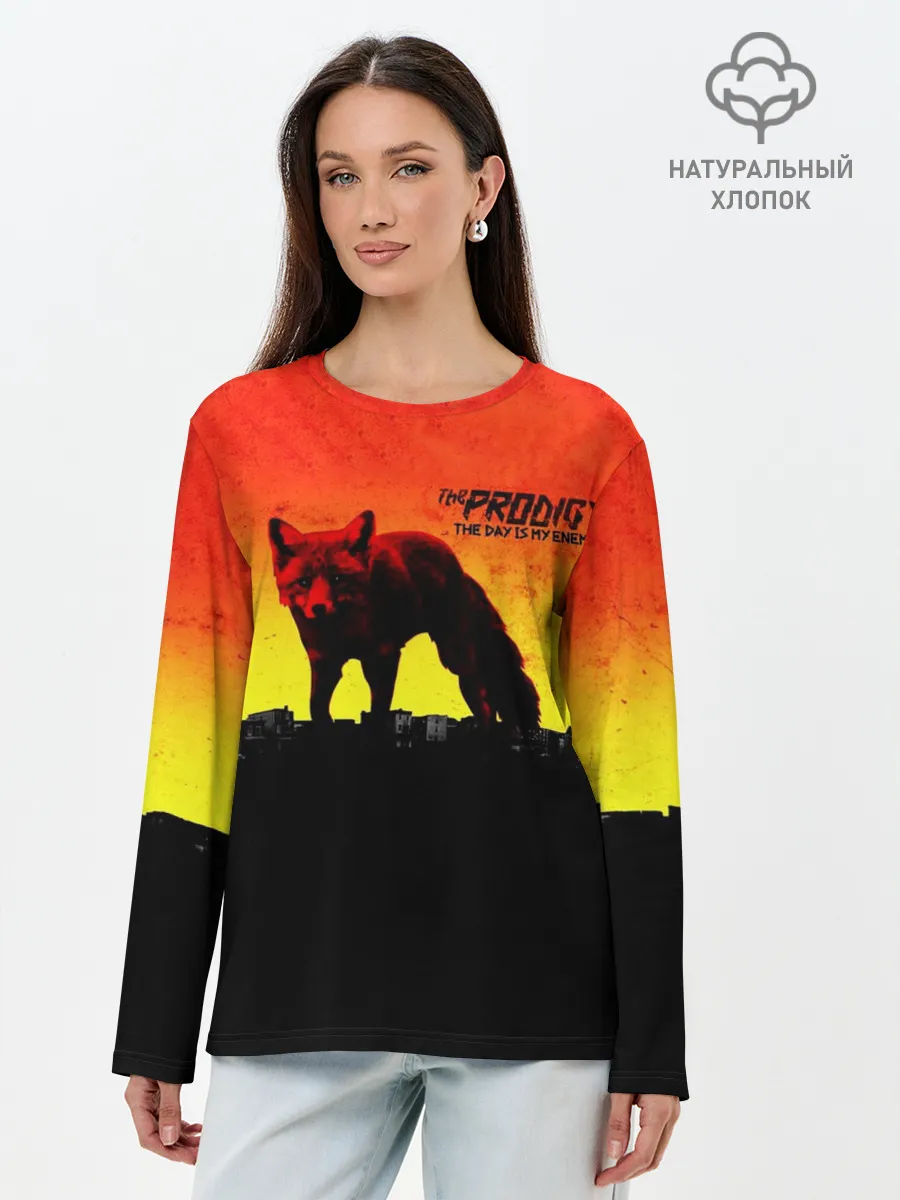 Лонгслив женский. Хлопок / The Prodigy