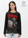 Лонгслив женский. Хлопок / Asking Alexandria