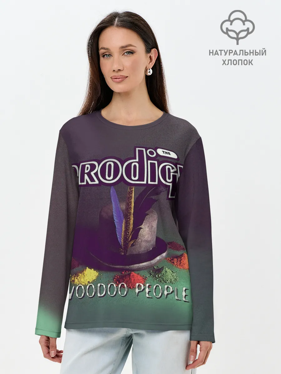 Лонгслив женский. Хлопок / The Prodigy