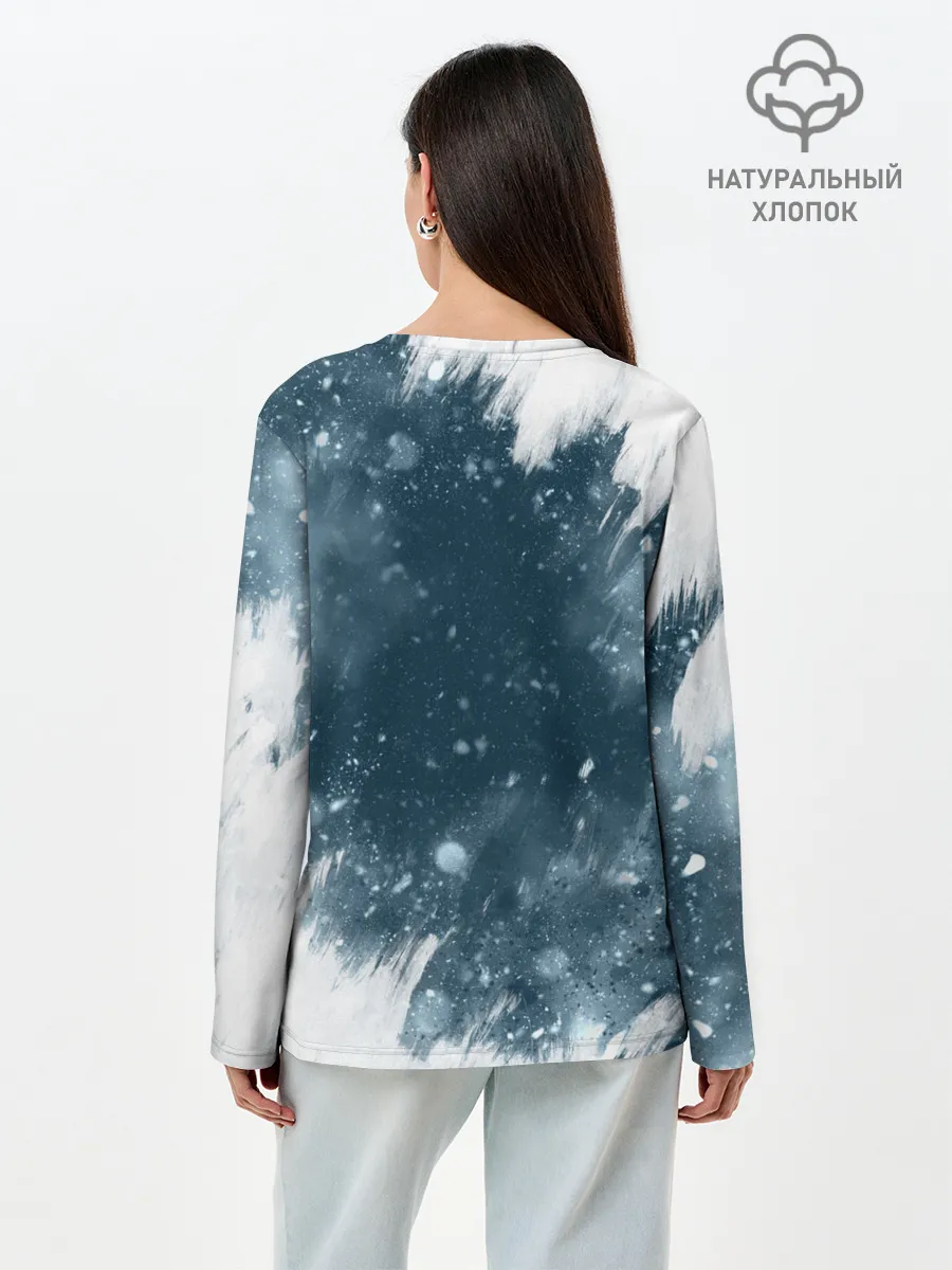 Лонгслив женский. Хлопок / AC/DC