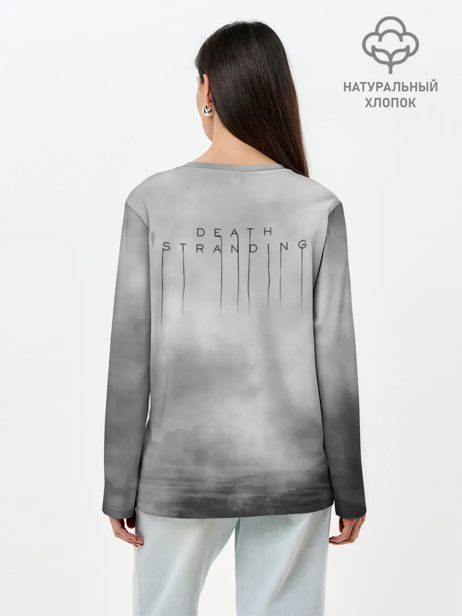 Лонгслив женский. Хлопок / Death Stranding