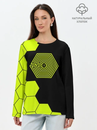 Лонгслив женский. Хлопок / EXO