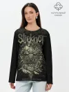 Лонгслив женский. Хлопок / Slipknot