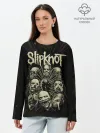 Лонгслив женский. Хлопок / Slipknot