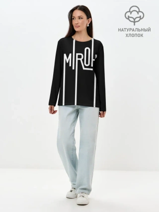 Лонгслив женский. Хлопок / MIROH - Stray Kids