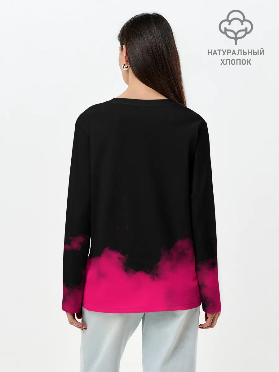 Лонгслив женский. Хлопок / Hazbin Hotel