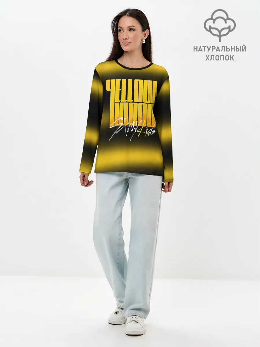 Лонгслив женский. Хлопок / Stray Kids