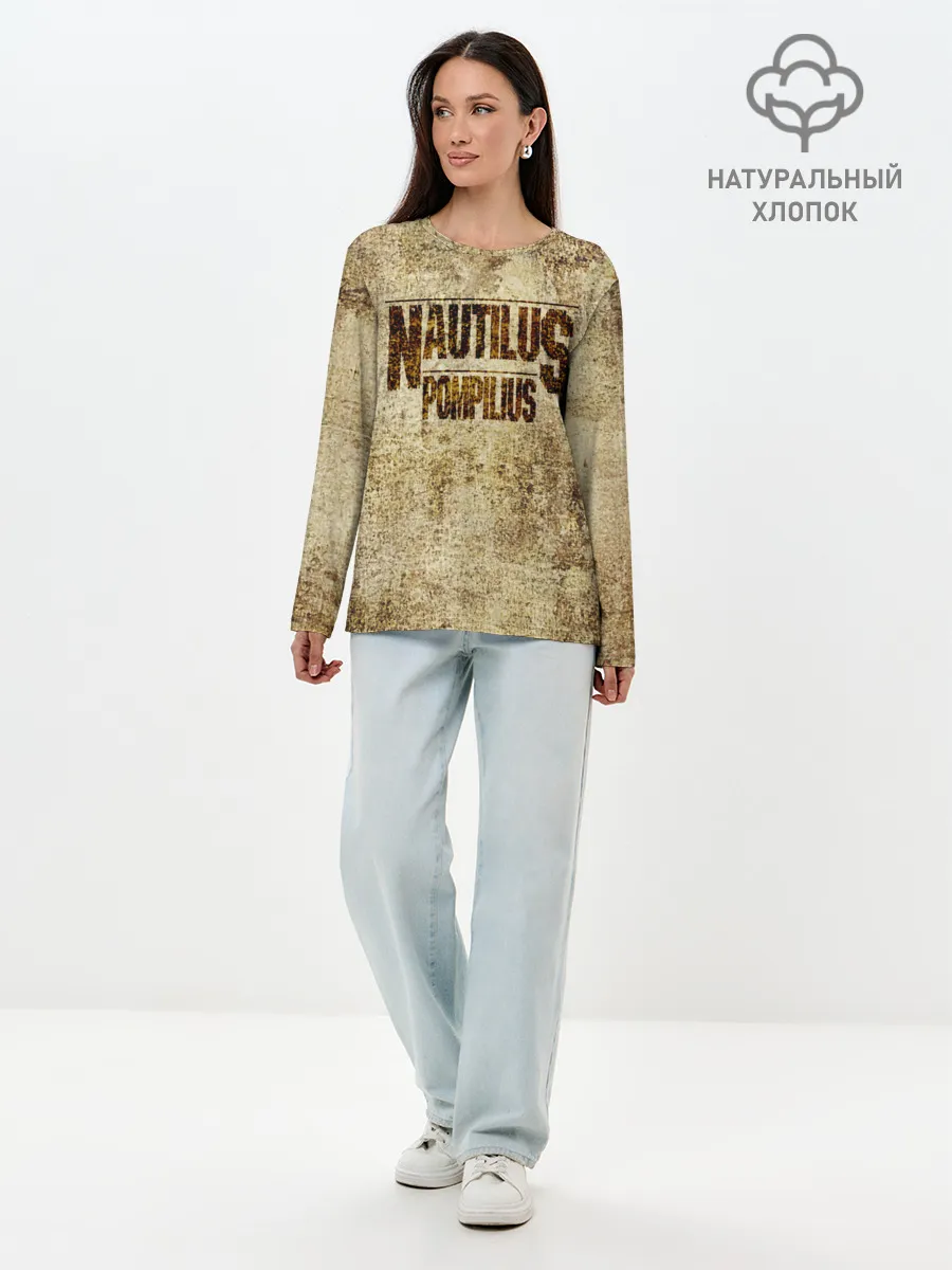 Лонгслив женский. Хлопок / Nautilus Pompilius