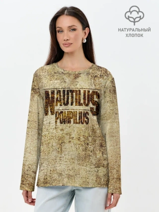 Лонгслив женский. Хлопок / Nautilus Pompilius