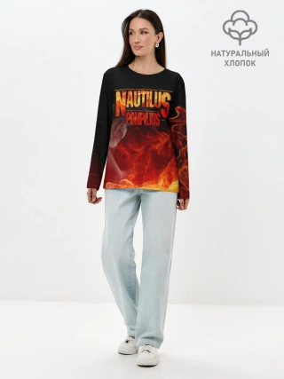 Лонгслив женский. Хлопок / Nautilus Pompilius