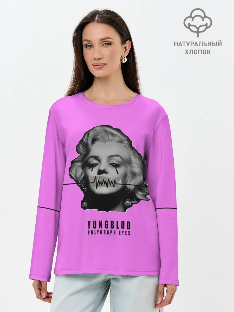 Лонгслив женский. Хлопок / POLYGRAPH EYES
