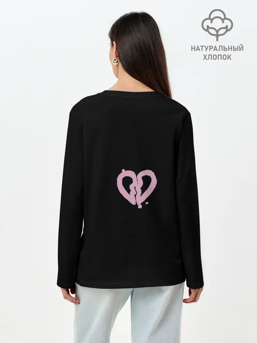 Лонгслив женский. Хлопок / Lil Peep