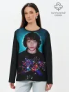 Лонгслив женский. Хлопок / finn wolfhard