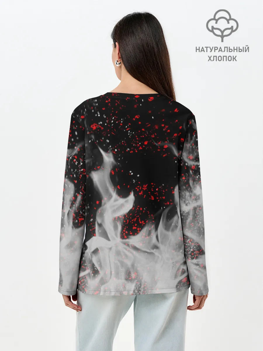 Лонгслив женский. Хлопок / GARENA FREE FIRE