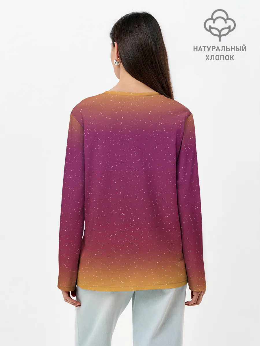 Лонгслив женский. Хлопок / Весы