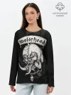 Лонгслив женский. Хлопок / Motorhead