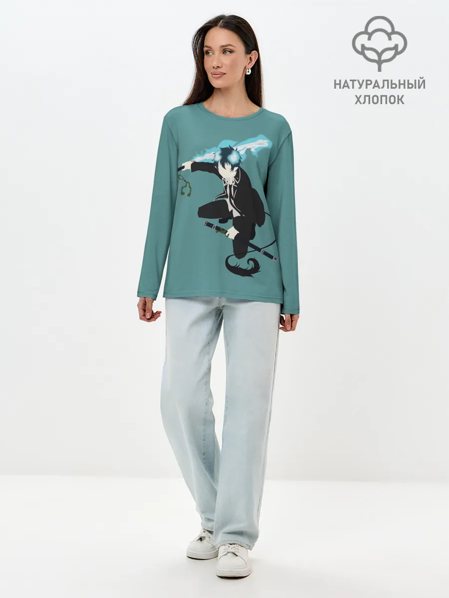 Лонгслив женский. Хлопок / Rin Okumura