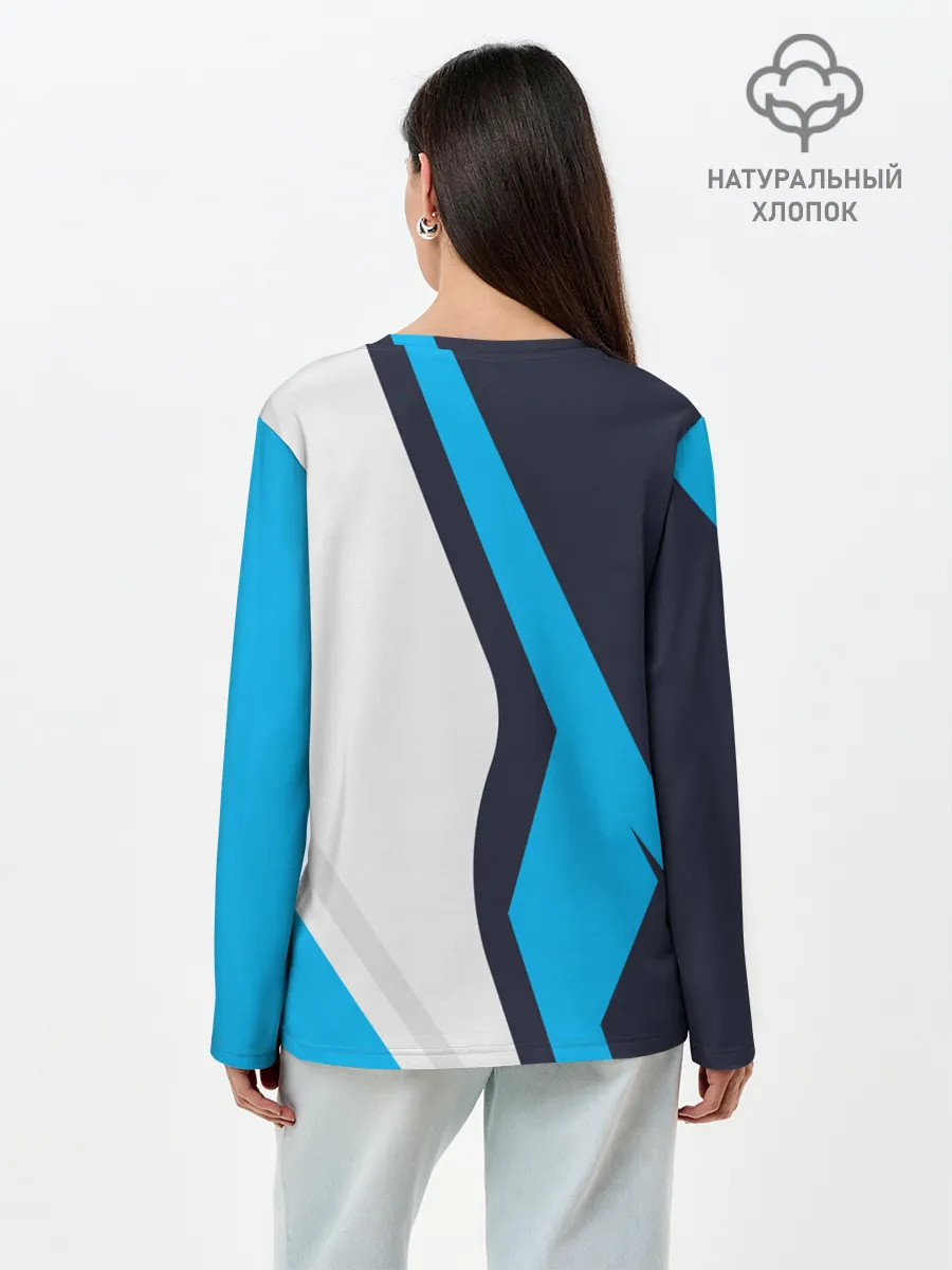 Лонгслив женский. Хлопок / SpaceX