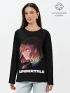 Лонгслив женский. Хлопок / UNDERTALE