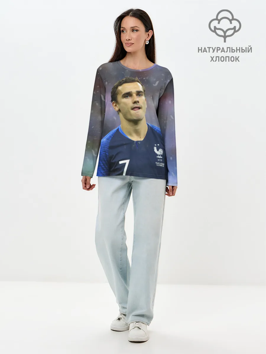 Лонгслив женский. Хлопок / Антуан Гризманн