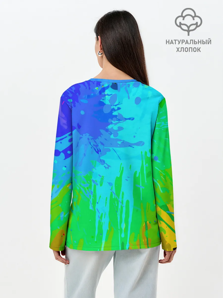 Лонгслив женский. Хлопок / Stray Kids