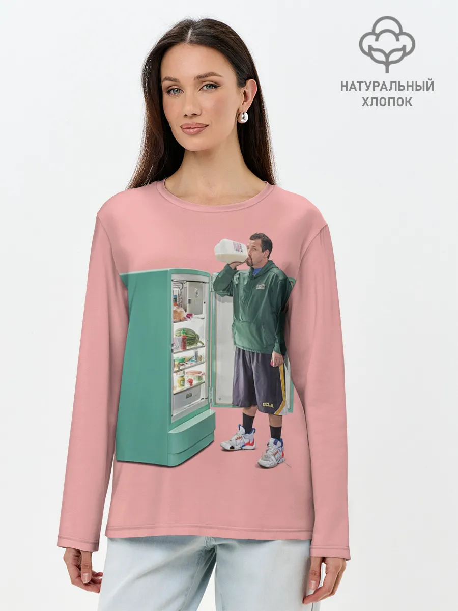 Лонгслив женский. Хлопок / Адам Сэндлер