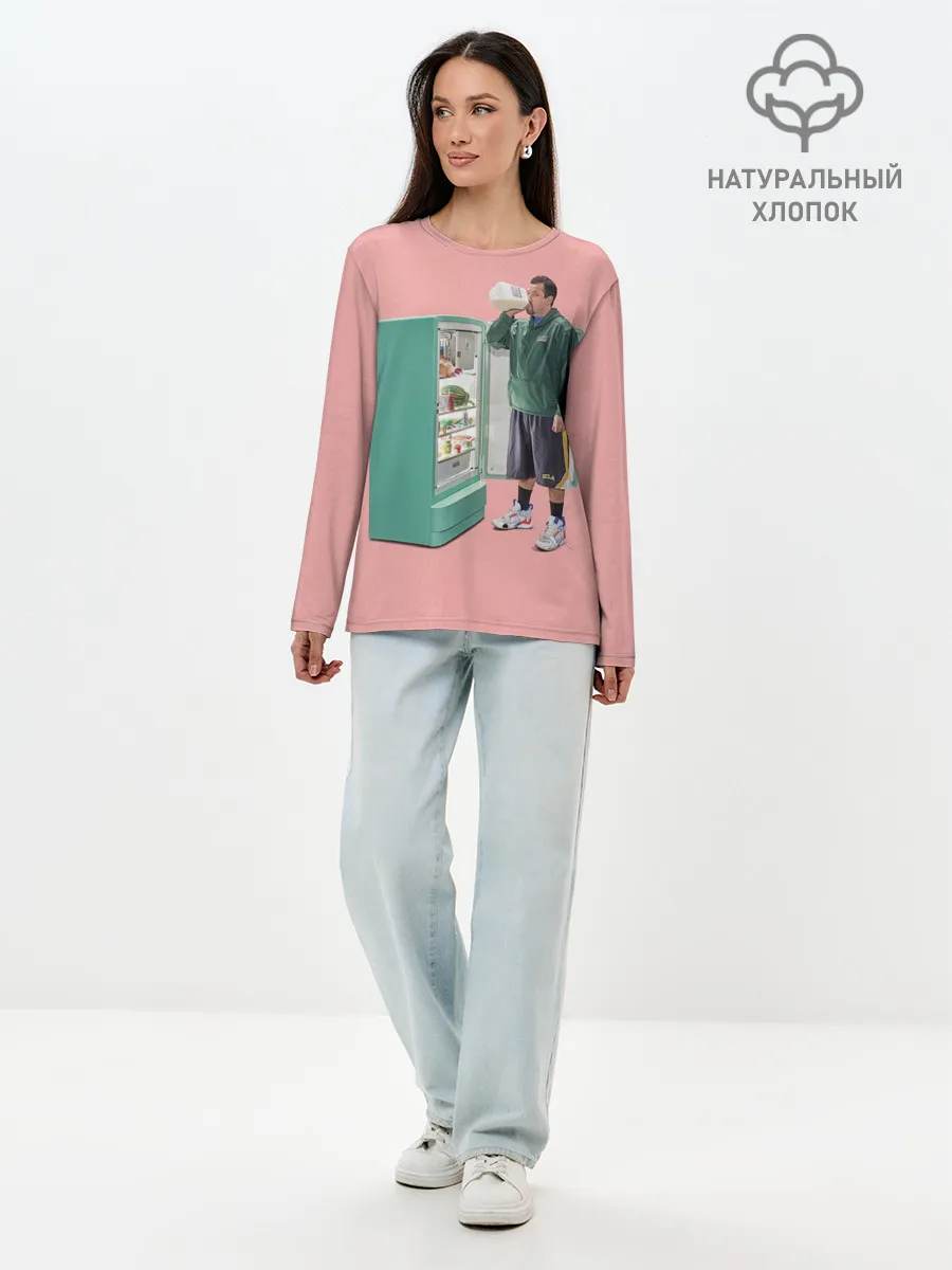 Лонгслив женский. Хлопок / Адам Сэндлер