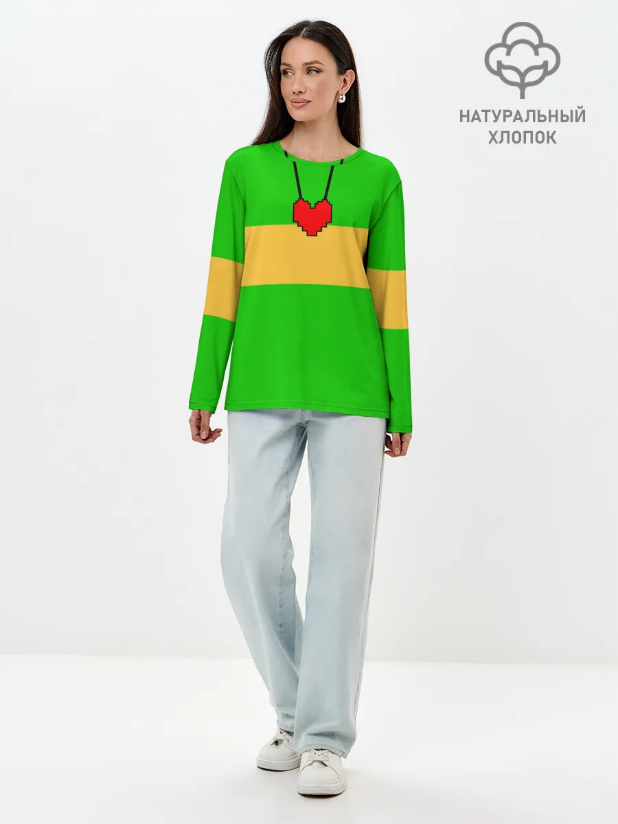 Лонгслив женский. Хлопок / ЧАРА