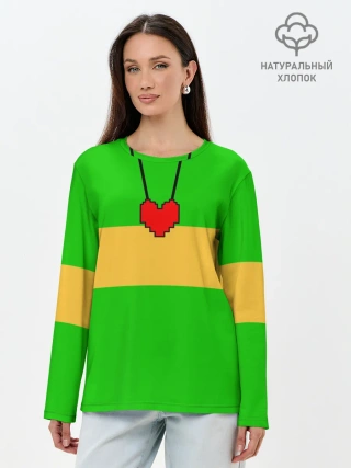 Лонгслив женский. Хлопок / ЧАРА