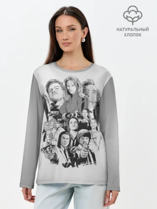 Лонгслив женский. Хлопок / КВЕНТИН ТАРАНТИНО.