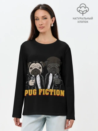 Лонгслив женский. Хлопок / Криминальное Чтиво