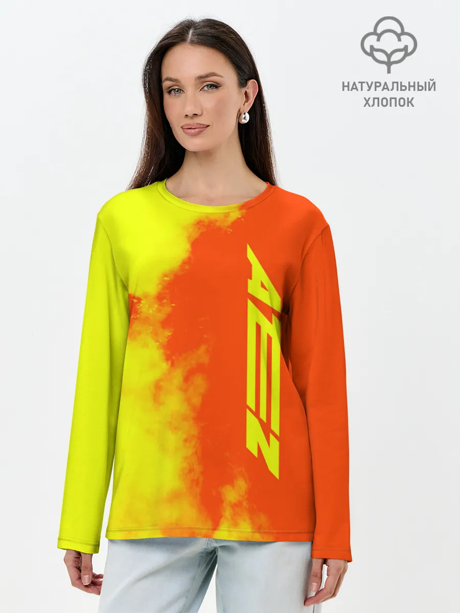Лонгслив женский. Хлопок / Ateez