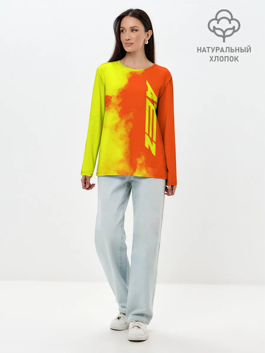 Лонгслив женский. Хлопок / Ateez
