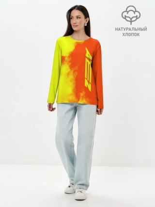 Лонгслив женский. Хлопок / Ateez