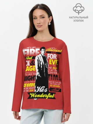 Лонгслив женский. Хлопок / Doctor Who