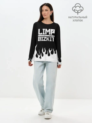 Лонгслив женский. Хлопок / Limp Bizkit