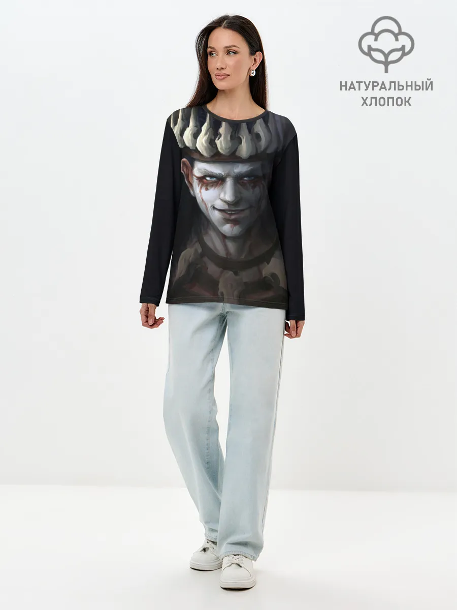 Лонгслив женский. Хлопок / vikings