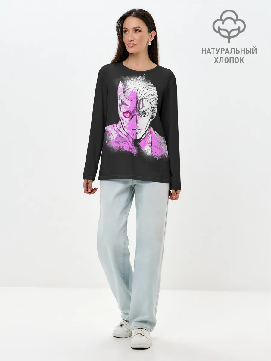 Лонгслив женский. Хлопок / Kira & Killer Queen