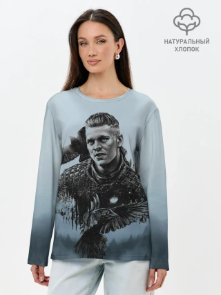 Лонгслив женский. Хлопок / vikings