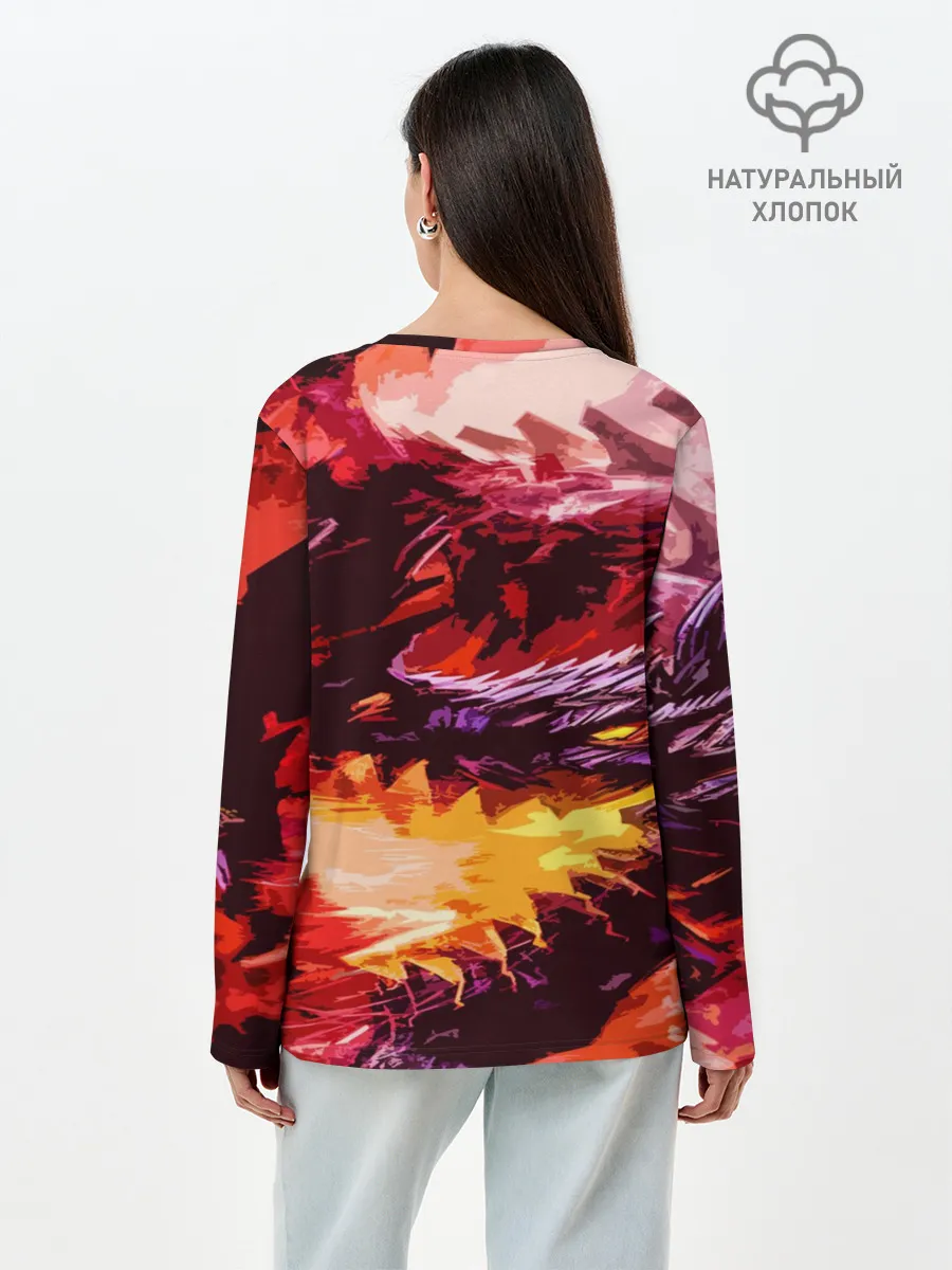 Лонгслив женский. Хлопок / CS GO